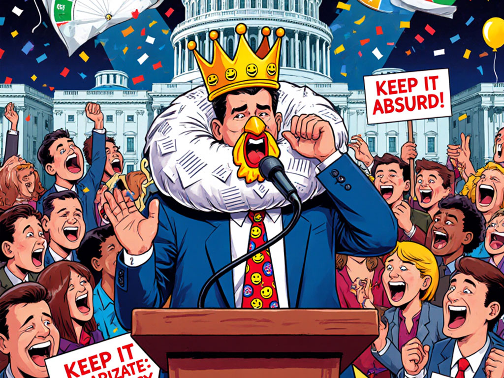 Why the World Needs More Absurdity in Politics